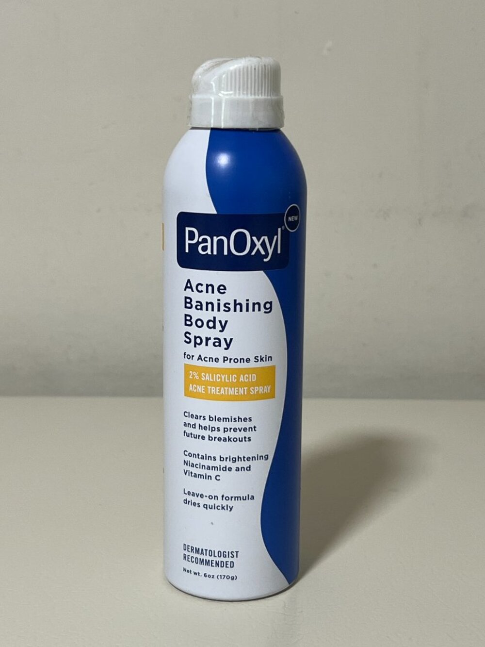 PanOxyl Acne Banishing Body Spray with 2% Salicylic Acid